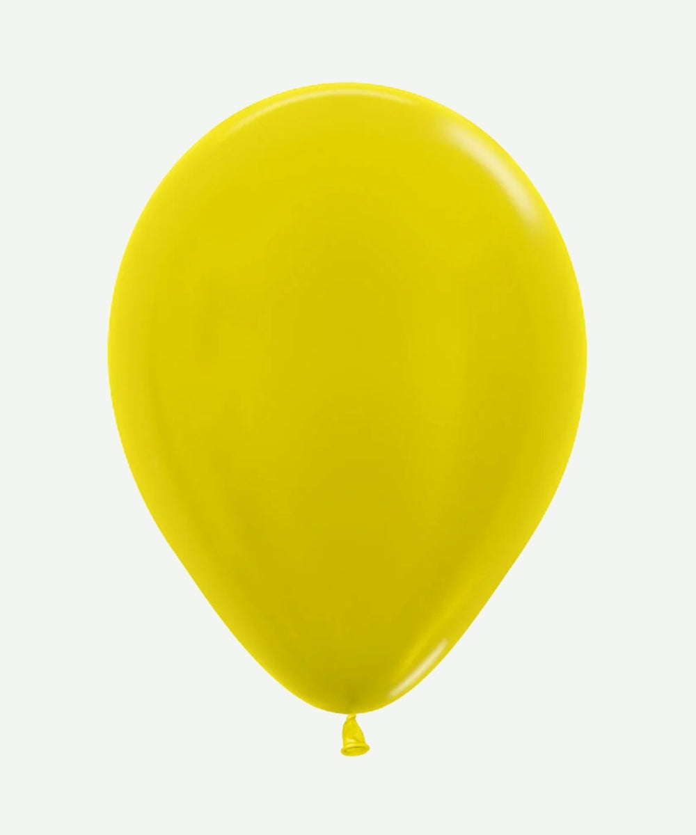 Globos Metal Amarillo