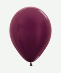 Globos Metal Vinotinto