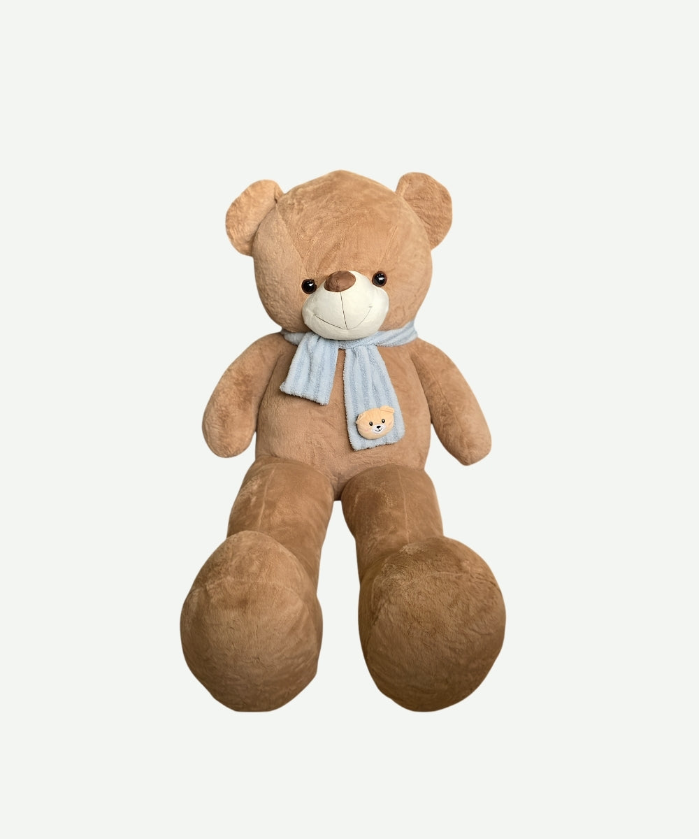Peluche Oso Cafe con Bufanda