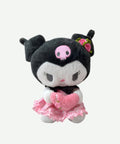 Peluche Amigos Kuromi Negro Con Rosado