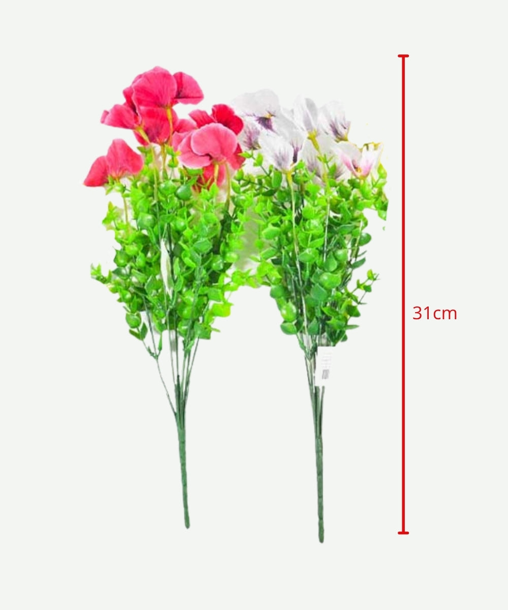 Flor Orquidea Artificial x5