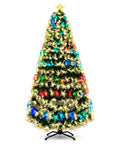 Árbol de Navidad de Fibra Óptica 2.10 m