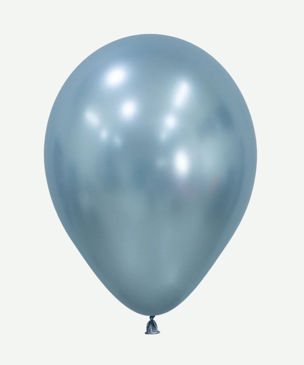 Globos Silk Azul Artico