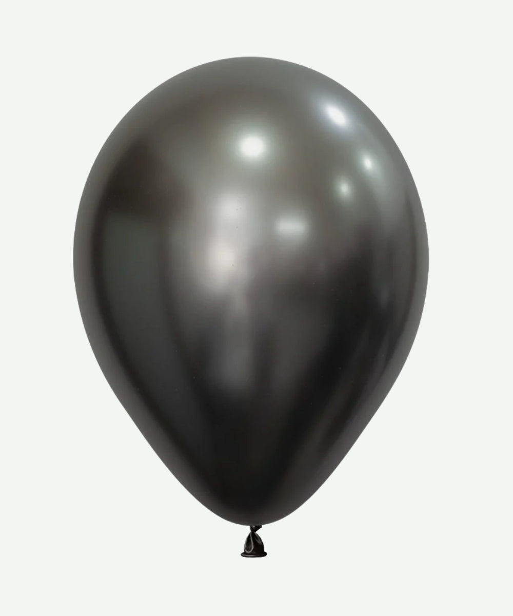Globos Silk Gris Medianoche