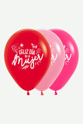 Globos Feliz Dia de la Mujer