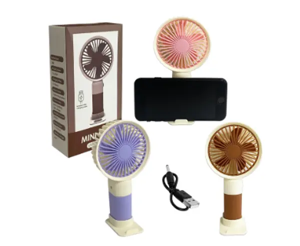 Mini Ventilador Portatil Recargable 1velocidad