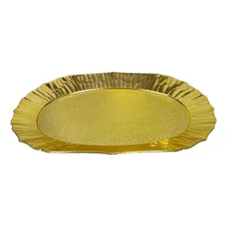 Bandeja Metalizada Dorada