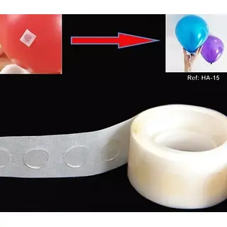 Pegatina X100 Puntos Para Globos