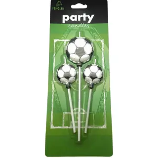 Vela Balon De Futbol X3