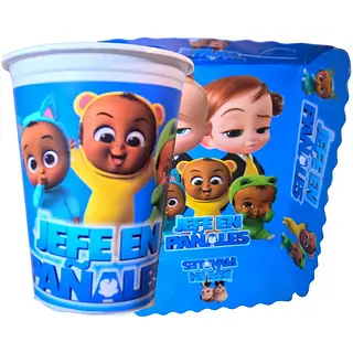 Platos Y Vasos Para Fiesta De Jefe En Pañales