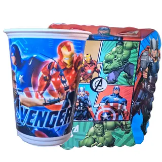 Platos Y Vasos Para Fiesta De Avengers