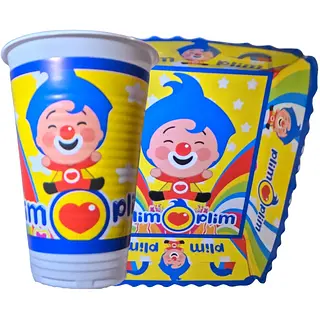 Platos Y Vasos Para Fiesta De Plim Plim
