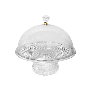 Soporte Para Pastel Transparente 25.5x23cm