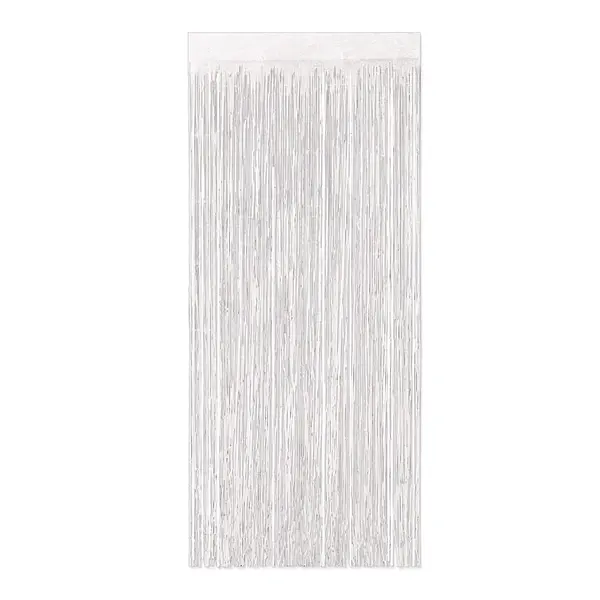 Cortina De Tiras Blanca