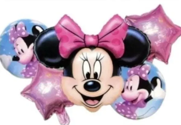 Bouquet De Globo Foil Minnie Mouse