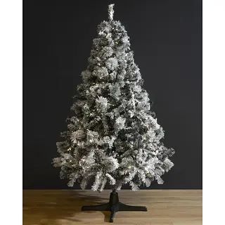 Arbol De Navidad Pino Bahamas Flockizado