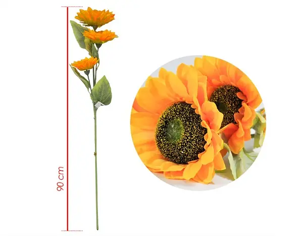 Girasol Artificial Realista