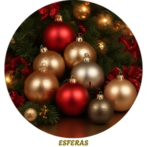 Esferas navideñas