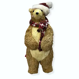 Oso Cafe Navideño Decorativo