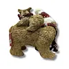 Oso Con Hijo Cafe Navideño Tierno Y Elegante