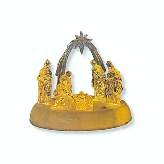 Adorno Nacimiento Acrilico Navideño