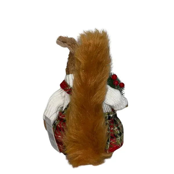 Ardilla Con Overol Navideño