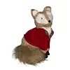 Zorro Navideño Sentado